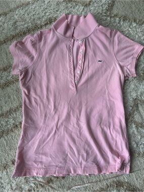 Vineyard Vines pink polo